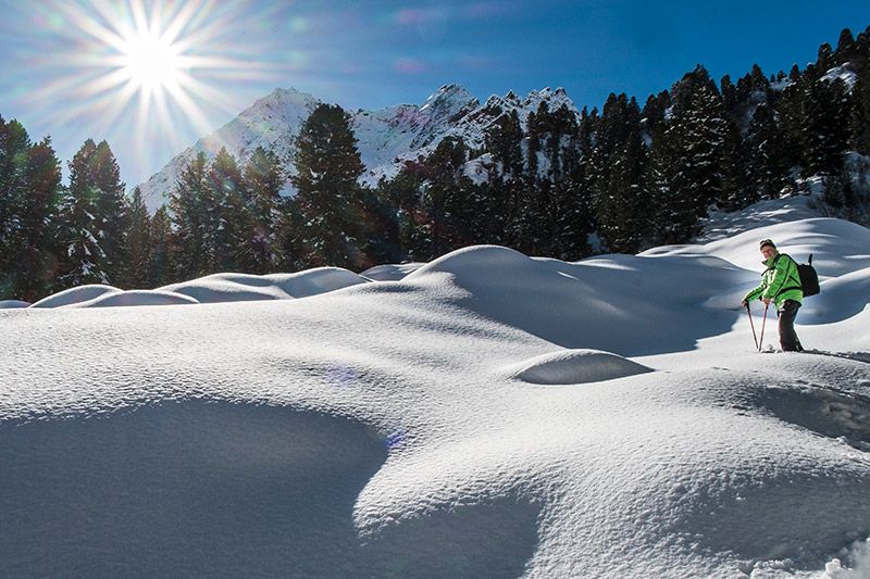 Längenfeld Schneeschuhwandern