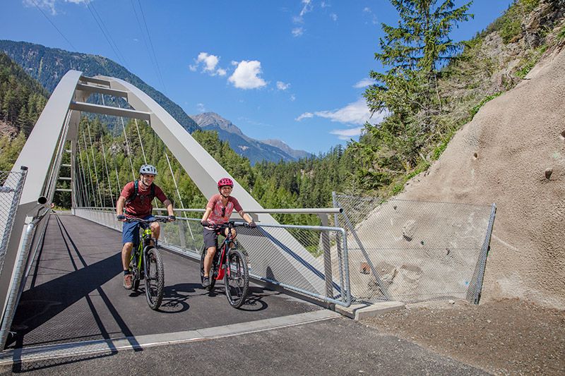 Ötz e-bike Ötztal Radweg