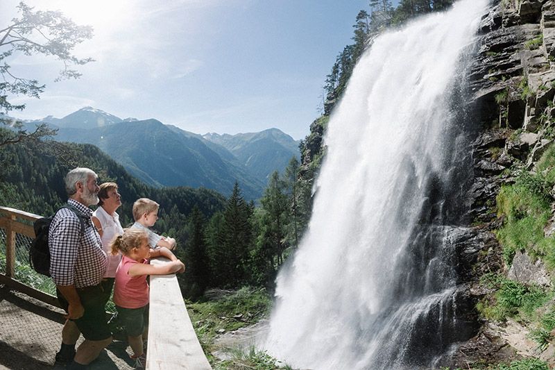 Wandern Umhausen Stuibenfall