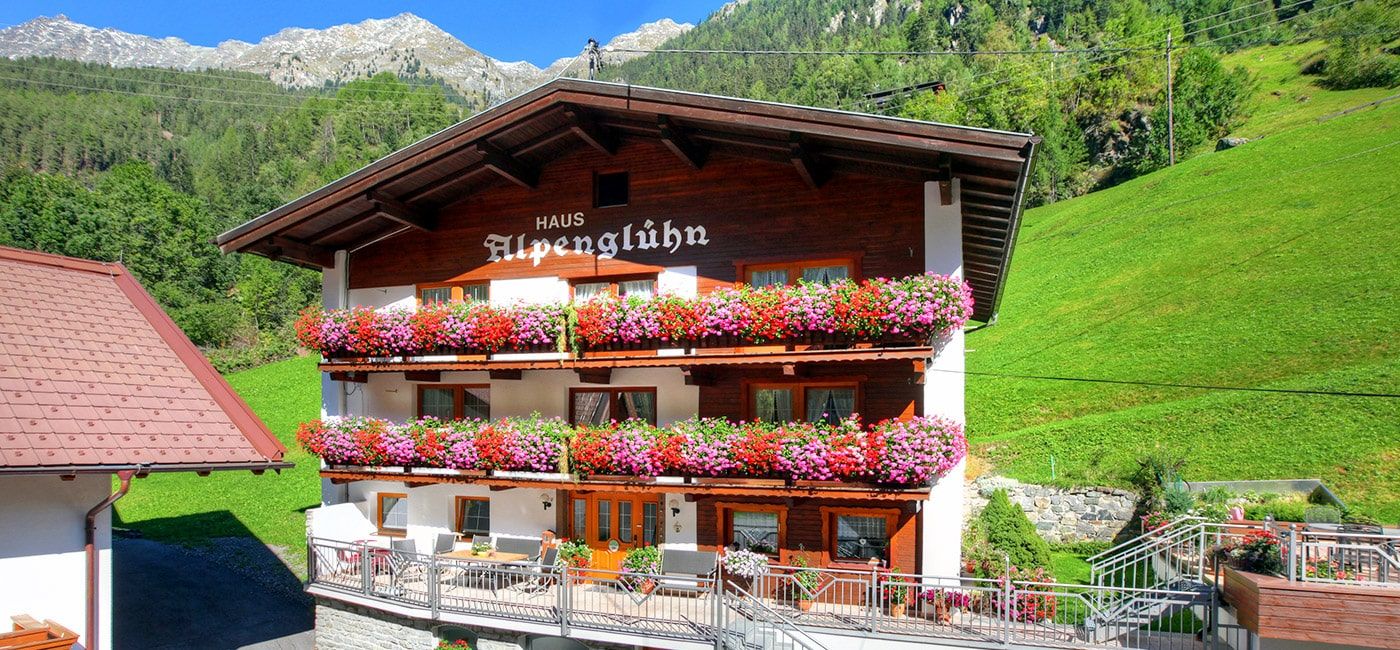 Haus Alpenglühen in Längenfeld, Tirol, Sommerurlaub
